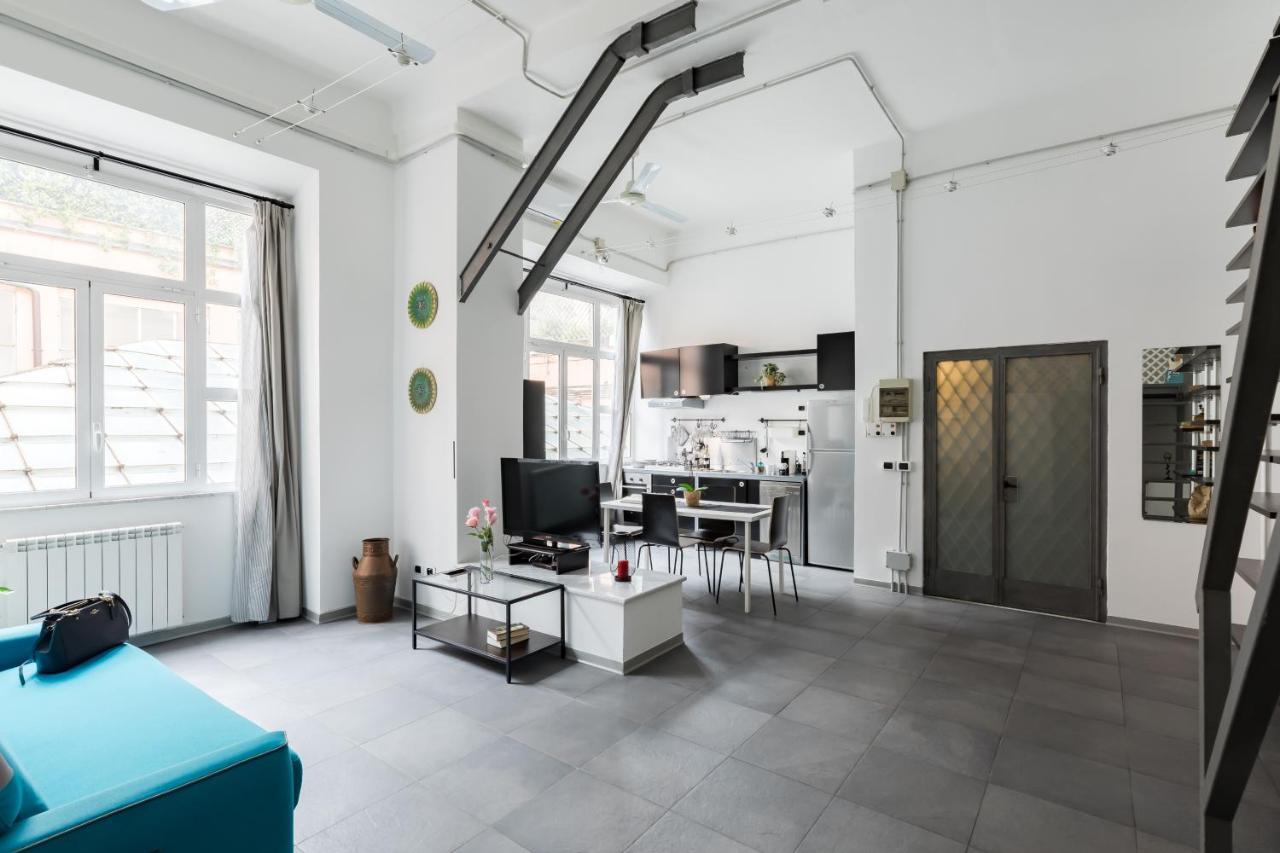 Trevi Fountain Modern Loft Apartment Řím Exteriér fotografie